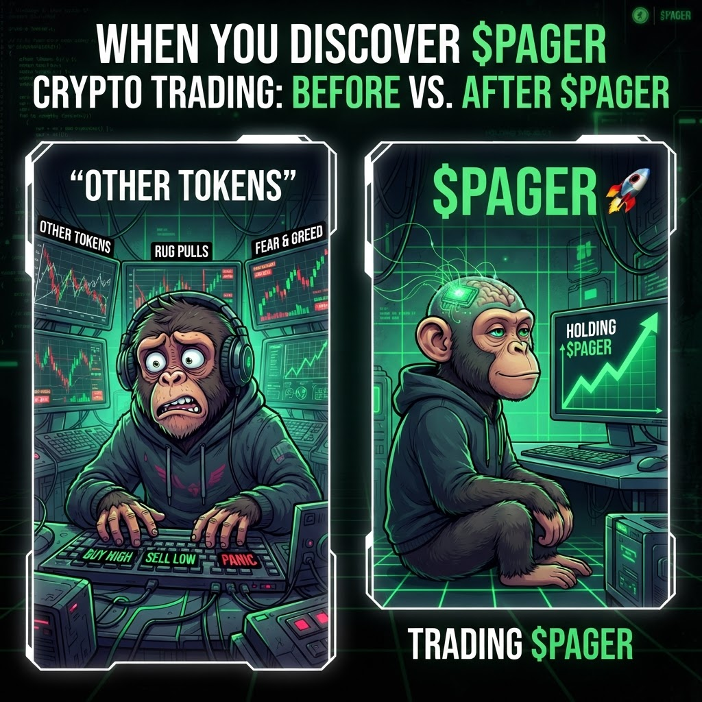Other tokens vs $PAGER comparison meme